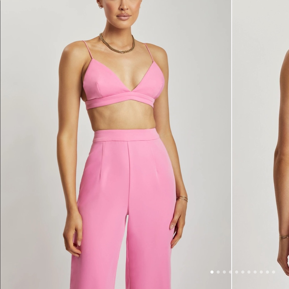 Meshki CYNTHIA pink bralette size xs